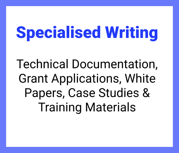 Specialised Writing